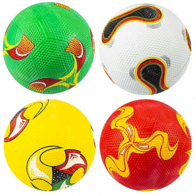 Minge fotbal din cauciuc, nr. 5, diverse culori